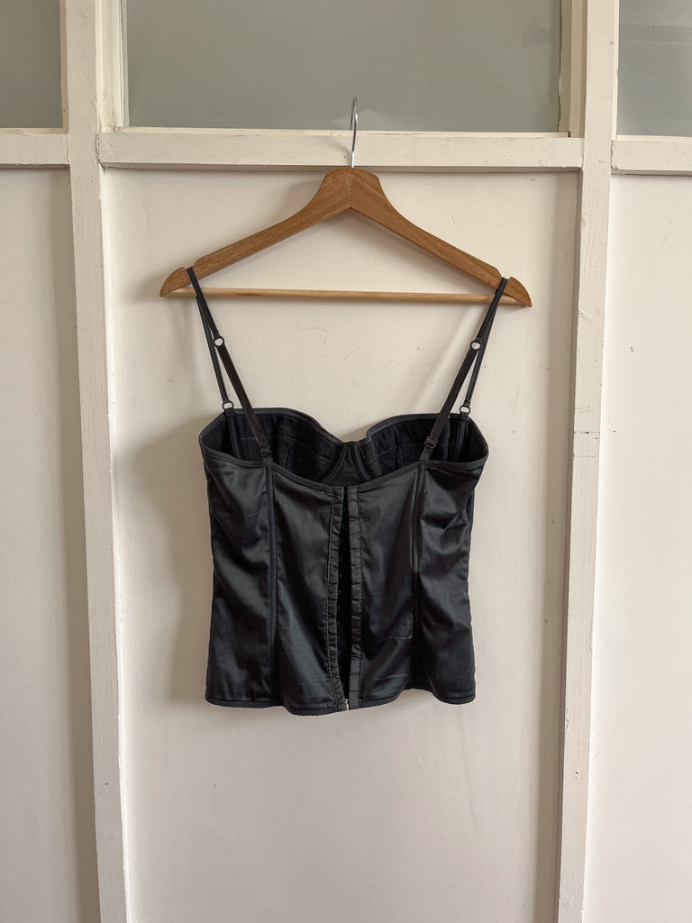 Dolce & Gabbana Black Bustier - Ani Vintage - Dublin Ireland