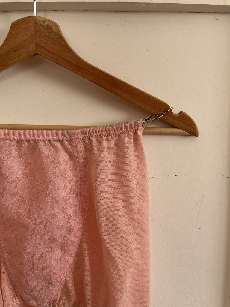 Pink Sheer Girdle Skirt - Ani Vintage - Dublin Ireland