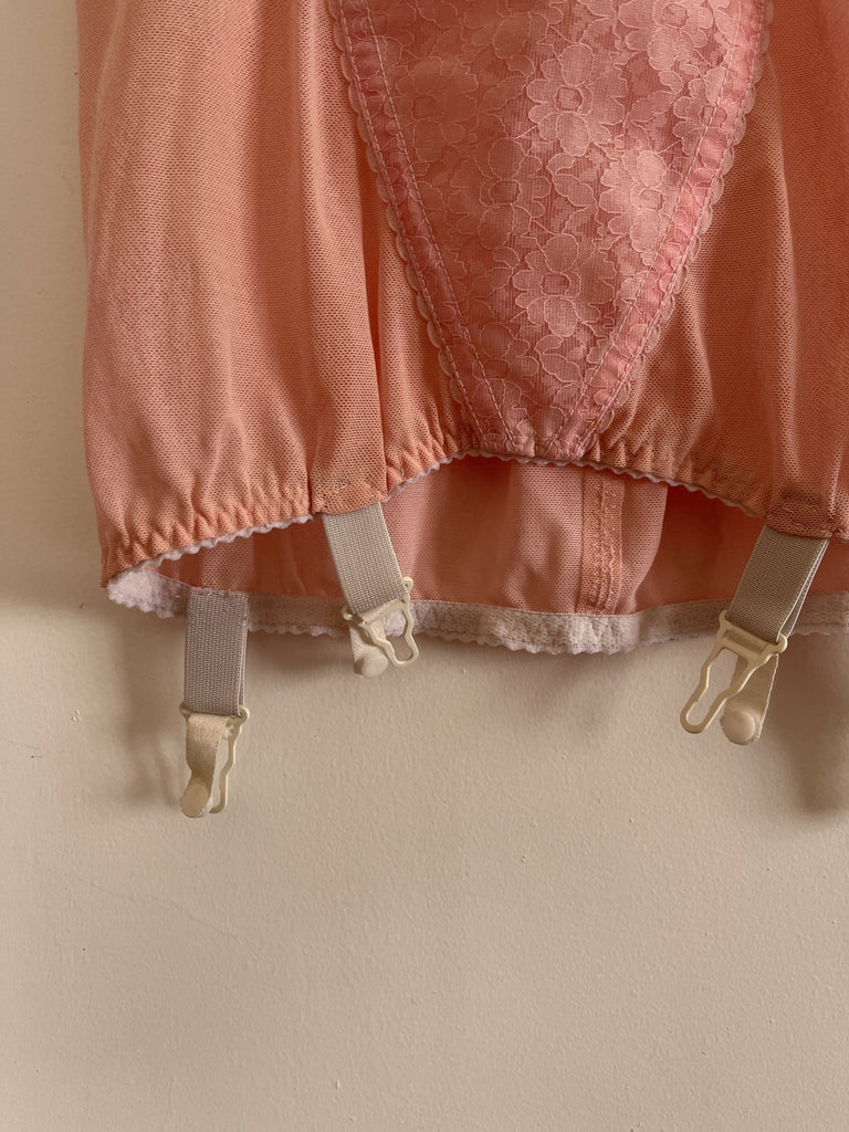 Pink Sheer Girdle Skirt - Ani Vintage - Dublin Ireland