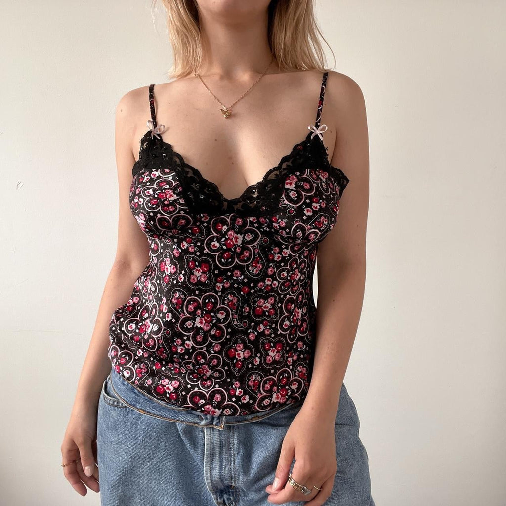 Pj Satin Cami Top - Ani Vintage - Dublin Ireland