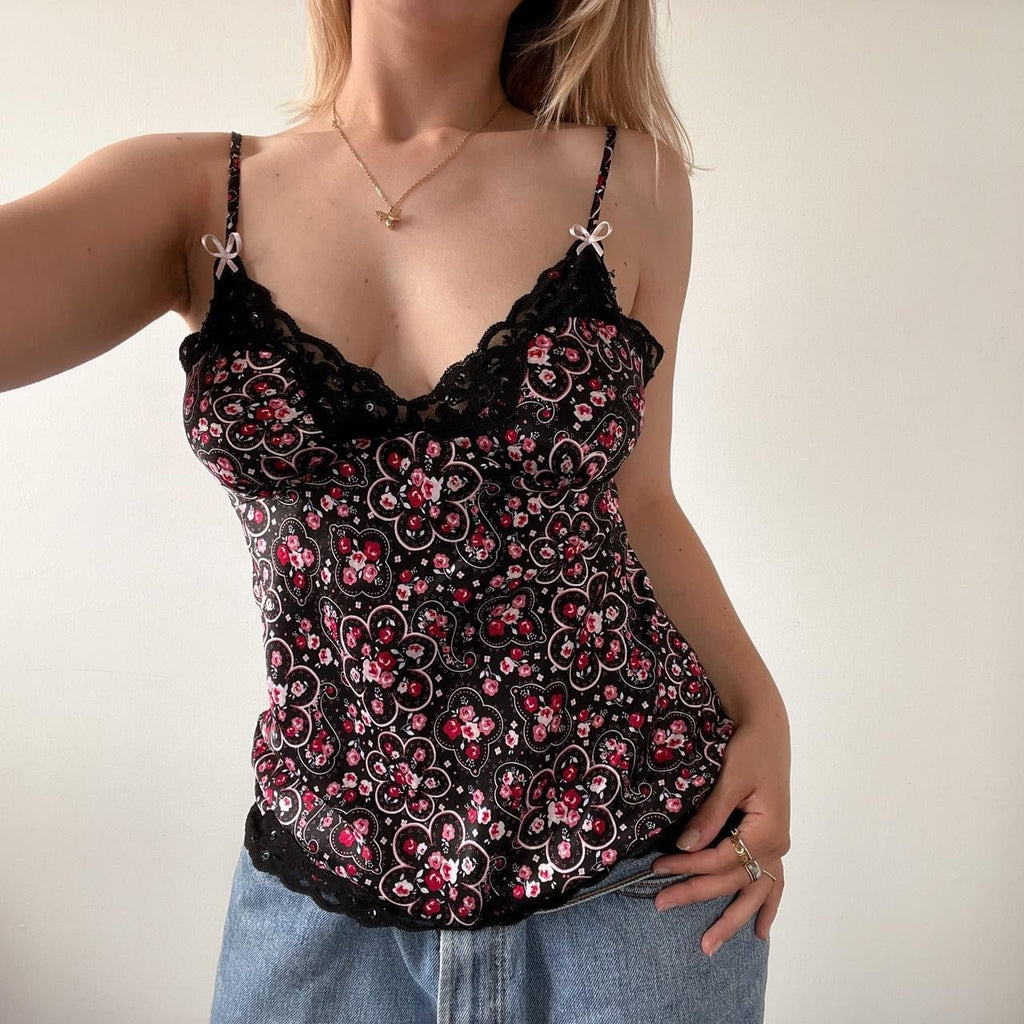 Pj Satin Cami Top - Ani Vintage - Dublin Ireland