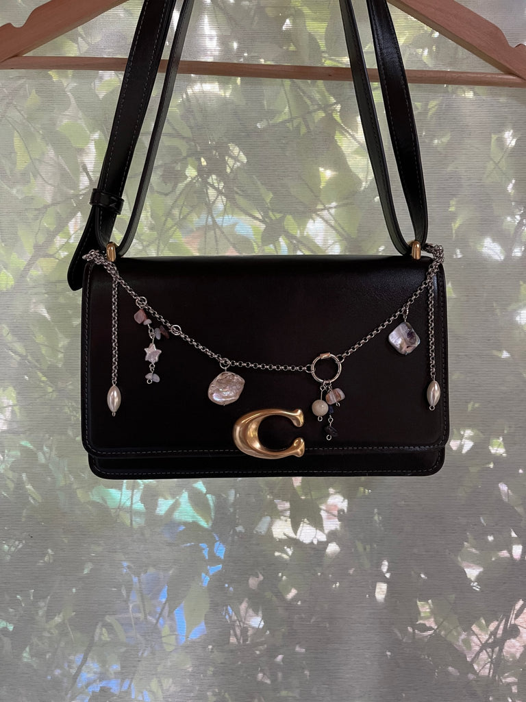 Silver Pearly Mermaid Bag Charm - Ani Vintage - Dublin Ireland