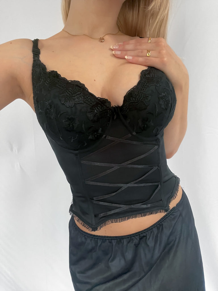Structured Sultry Bustier - Ani Vintage - Dublin Ireland