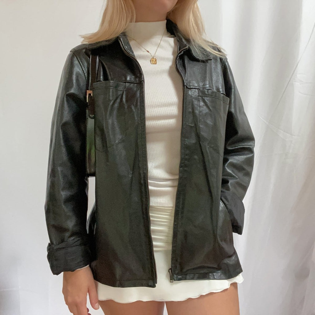 Vera Pelle Leather Jacket - Ani Vintage - Dublin Ireland