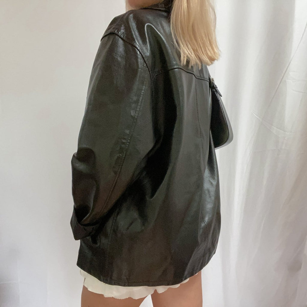 Vera Pelle Leather Jacket - Ani Vintage - Dublin Ireland